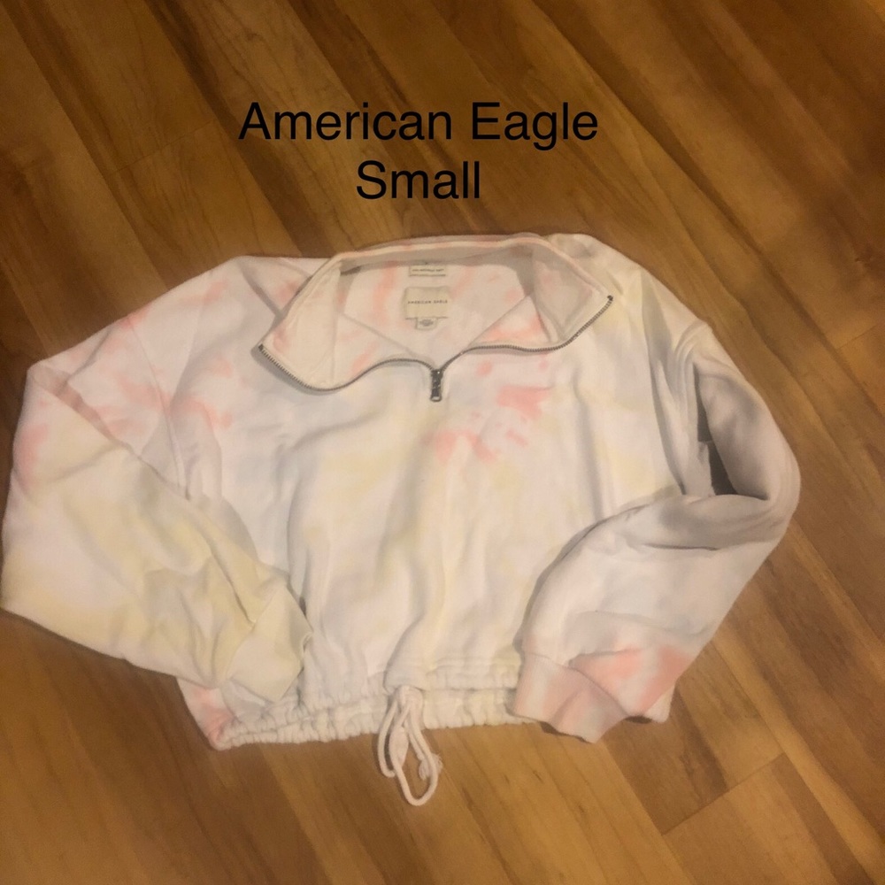 American Eagle crop hoodie